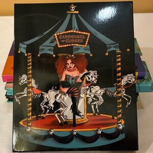 Mystical Carousel Party Invitation Canvas